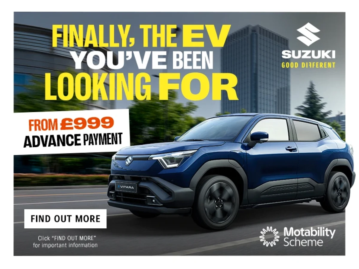 SUZUKI e-VITARA Motability Scheme Current Offer