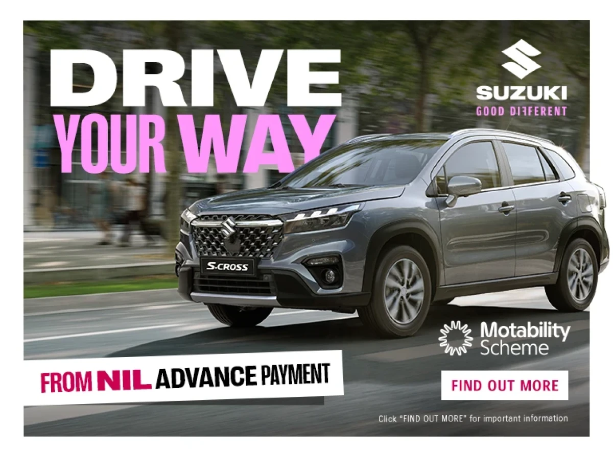 Suzuki S-Cross Motability Scheme Current Offer