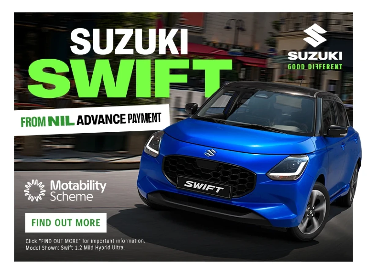 Suzuki Swift Motability Scheme Current Offer