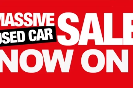 Massive Used Car Sale