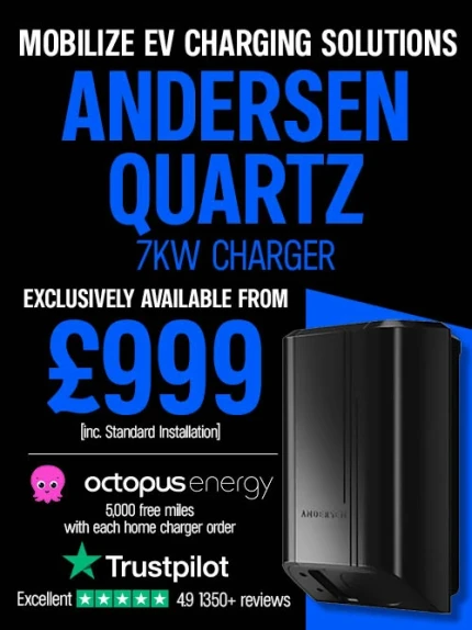 Andersen EV Home Chargers for Alpine | John Banks Alpine | £999