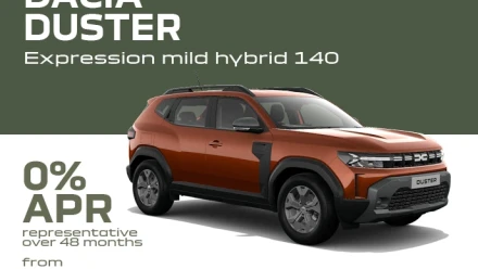 Dacia Duster Mild Expression Current Retail Offer