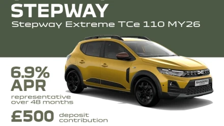Dacia Sandero Stepway Extreme  Current Offer