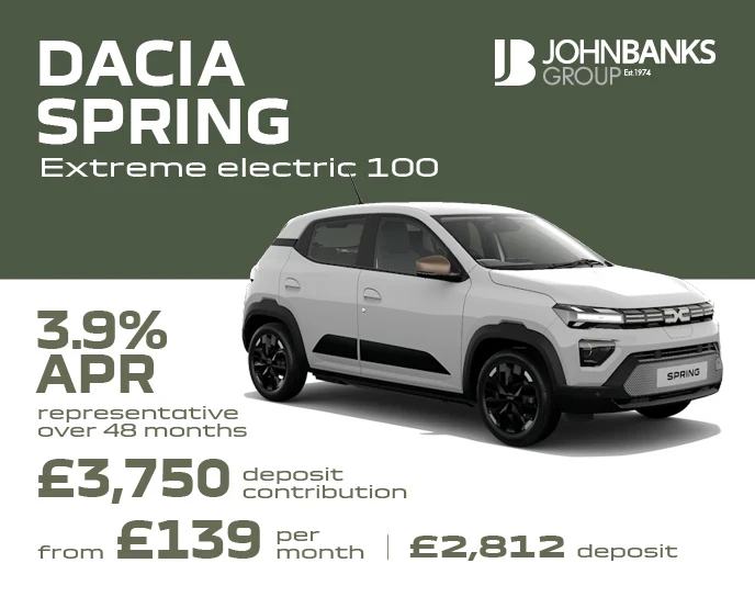 Dacia Spring Extreme Current Offer