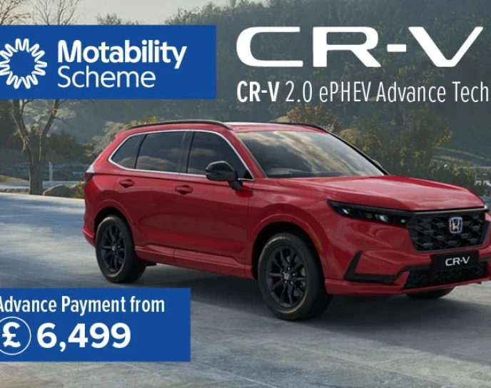 CR-V 2.0 ePHEV Advance Motability Scheme Offer