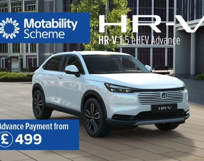 HR-V 1.5 eHEV Advance Motability Scheme Offer