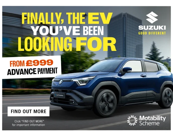 SUZUKI e-VITARA Current Motability Offer
