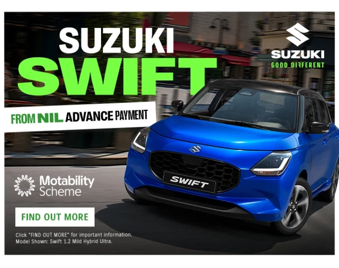 Suzuki Swift Motability Current Offer