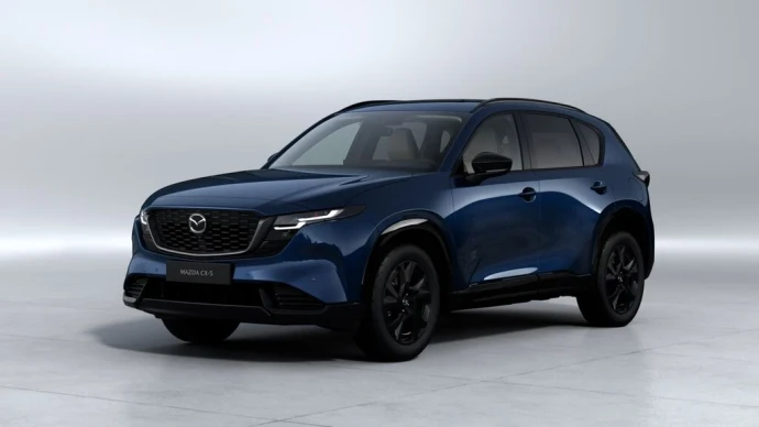 New Navy Blue colour makes its debut on the all-new Mazda CX-5