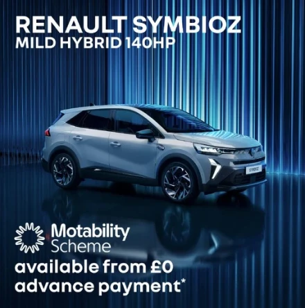 Renault Symbioz Motability Scheme Offer