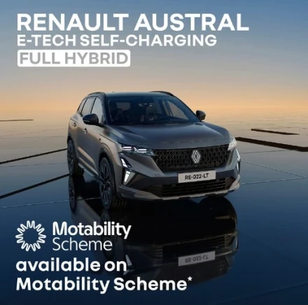 Renault Austral Motability Scheme Offer