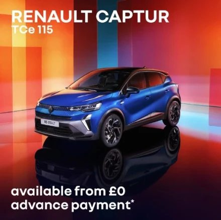 Renault Captur Motability Scheme Offer