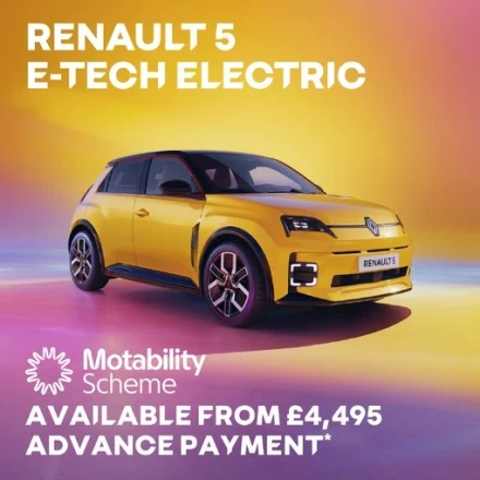 Renault 5 Motability Scheme Current Offer