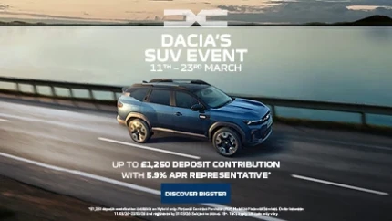 John Banks Dacia SUV Event | 11th - 23rd March