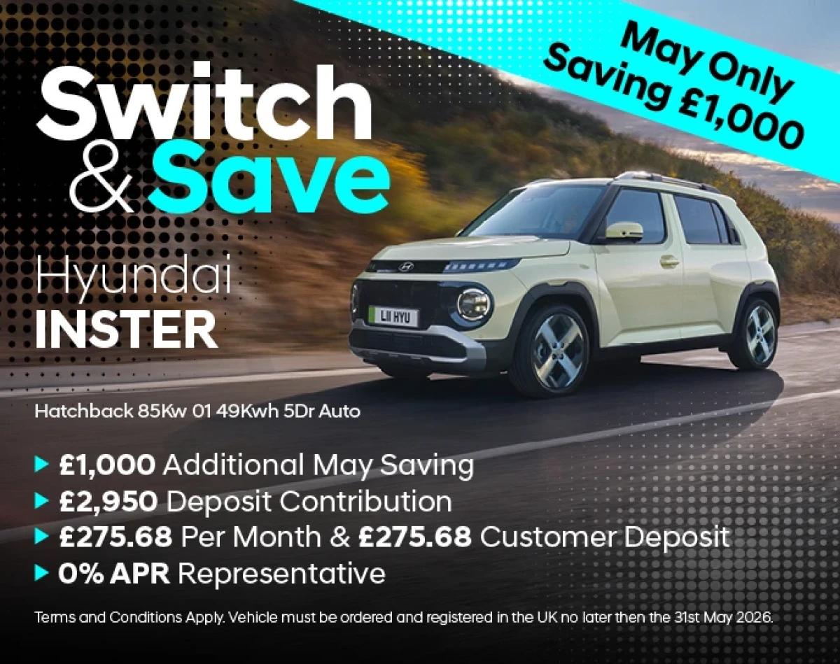 Switch to Electric for Less with the All-New Hyundai INSTER