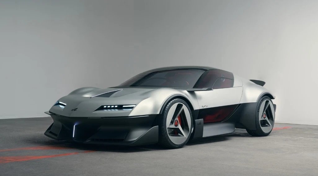Alpine presents A310 Vision at the Paris Motor Show