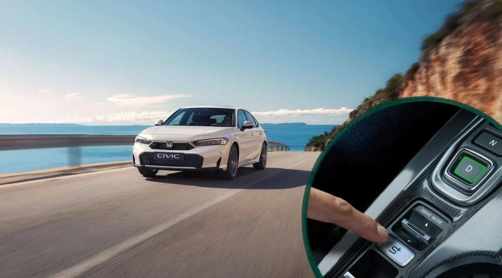 Honda Civic e Updated with New S+ Shift Technology and Enhanced Sport Grade