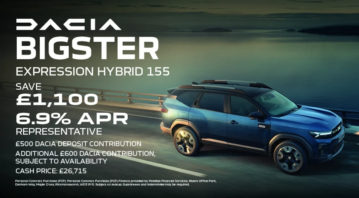 Dacia BIGSTER expression hybrid 155