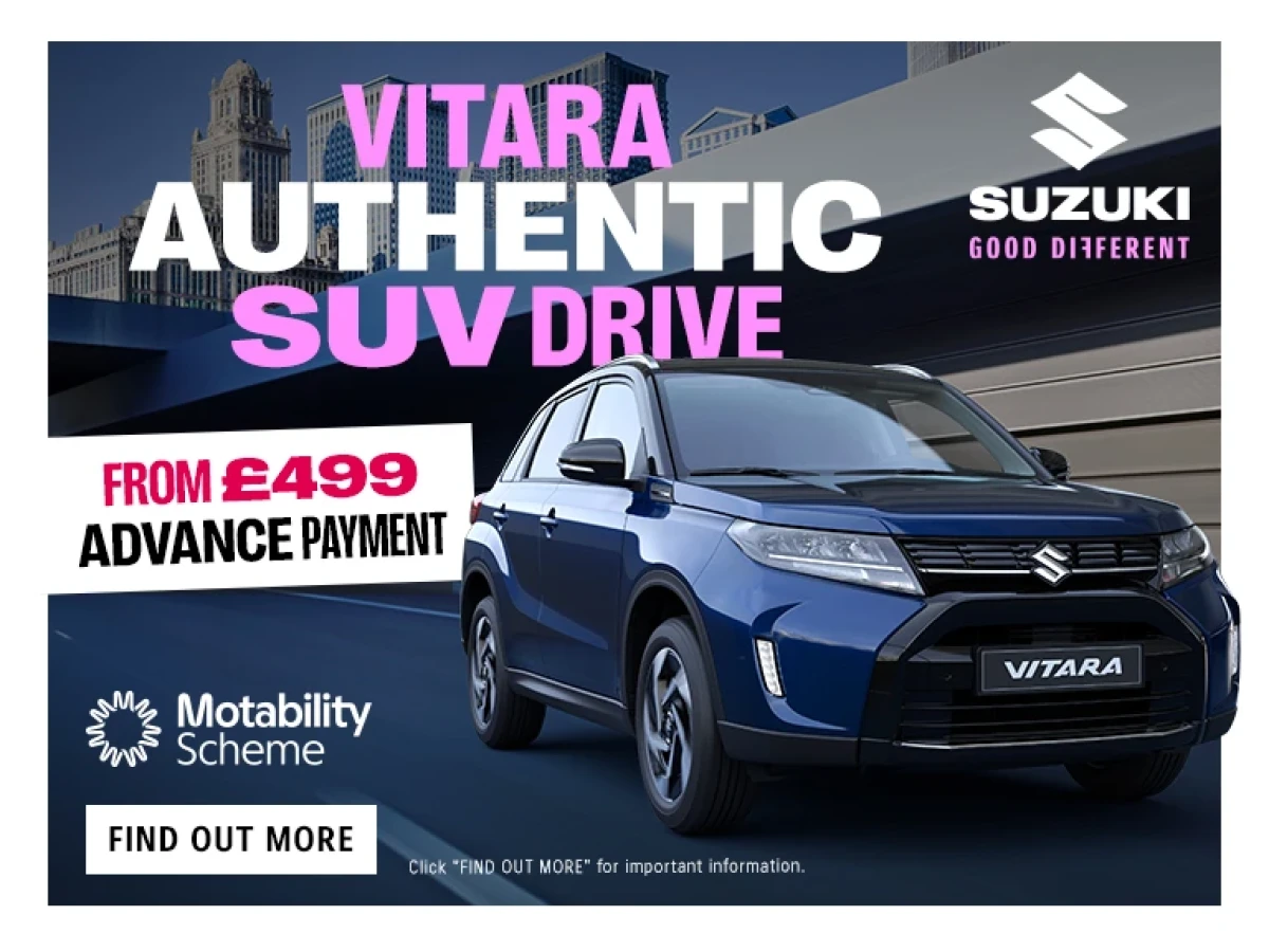 SUZUKI VITARA Motability Scheme Current Offer