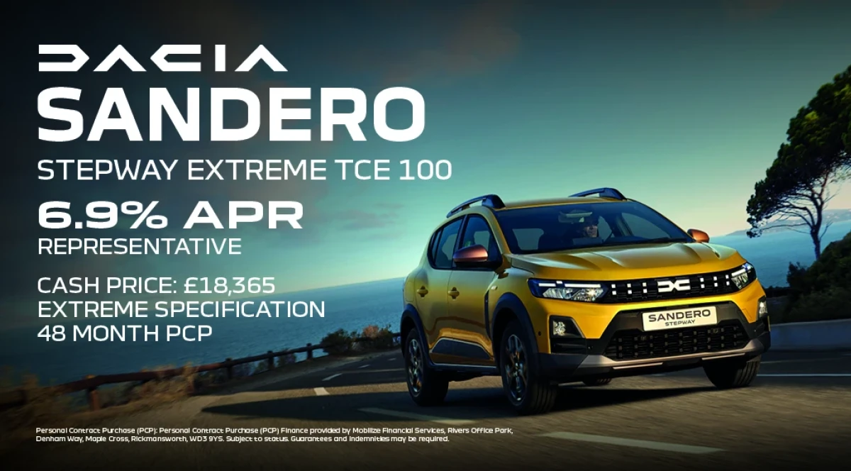 Dacia Sandero Stepway Extreme TCe 110 MY26Current Offer