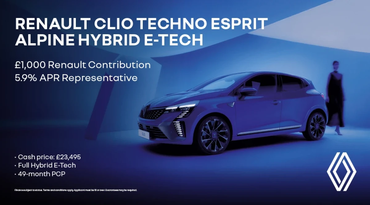 Clio techno esprit Alpine full hybrid E-Tech 145 MY27