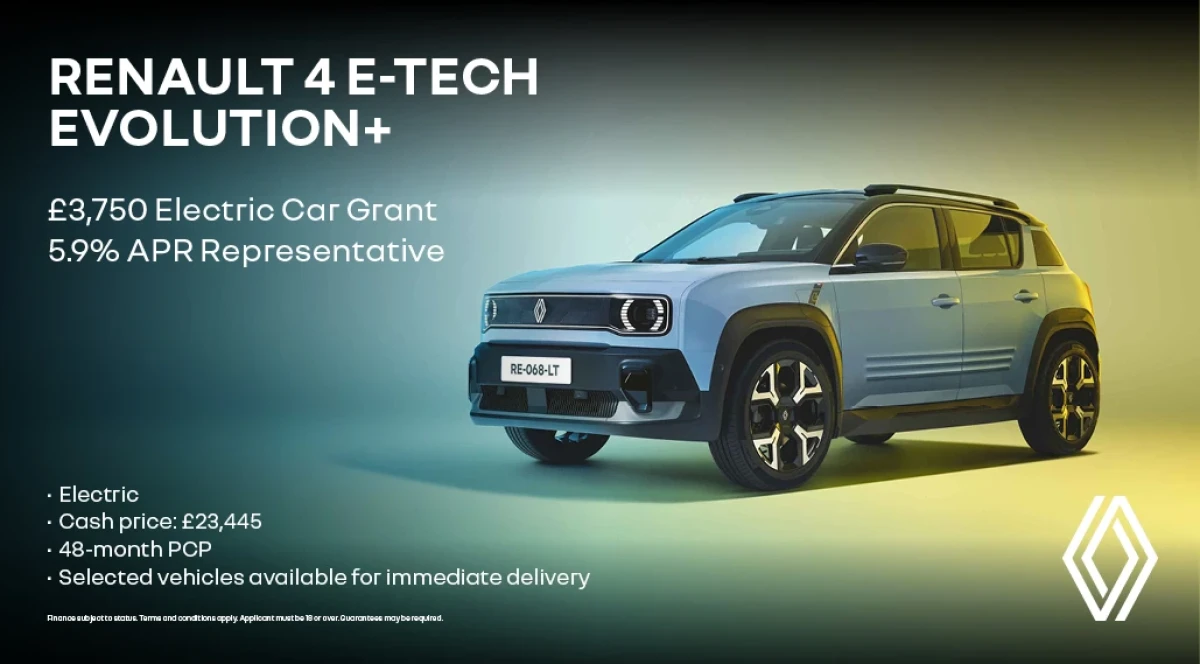 Renault 4 Evolution+ 150 hp Comfort Range
