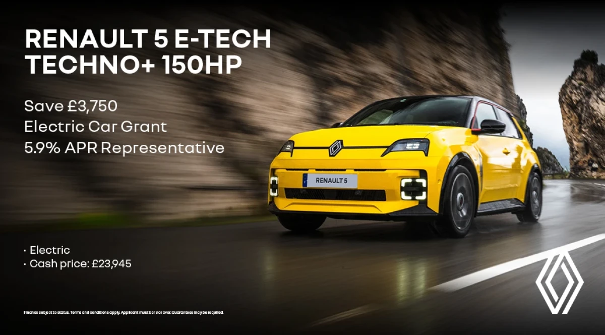 Renault 5 Techno+ 150 hp Comfort Range