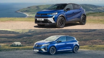 Renault Clio and Captur claim double victory