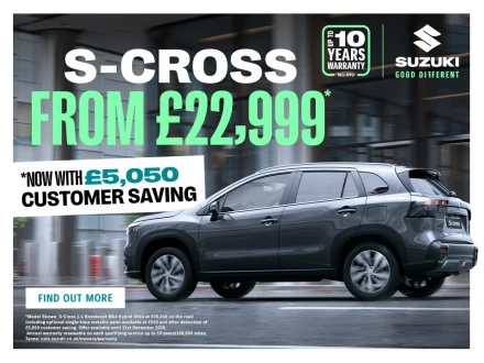 Suzuki S-Cross Current Retail Offer