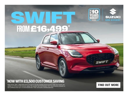 Suzuki Swift Offer | From £199 a Month | John Banks Suzuki