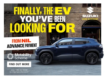 SUZUKI e-VITARA Motability Scheme Current Offer