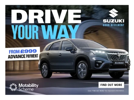 Suzuki S-Cross Motability Scheme Current Offer