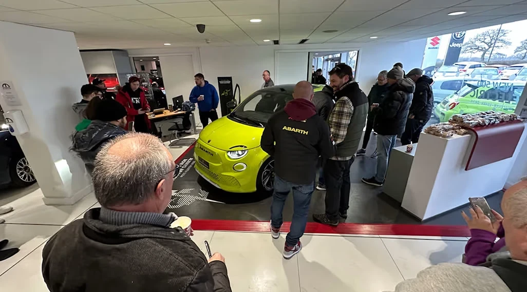 Abarth 500e Scorpionissima Preview Day