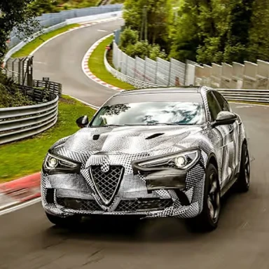 Alfa Romeo Stelvio Quadrifoglio Smashes Nurburgring Lap Record