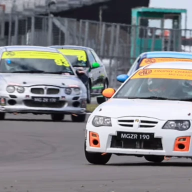 MG Trophy racing at Oulton Park
