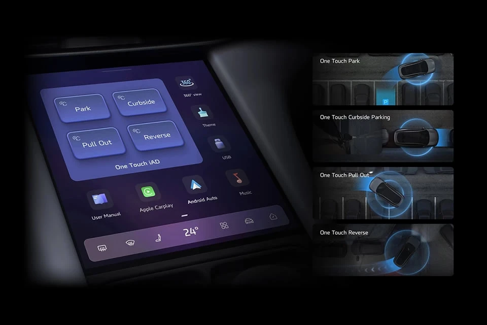 ONE TOUCH iAD PRECISION DRIVING TECHNOLOGY