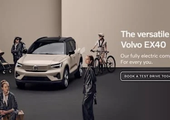 Volvo EX40 named Mid-Sized SUV of the Year at News UK Awards