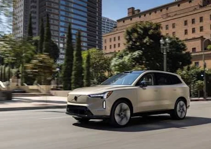 The all new all electric Volvo EX90 SUV