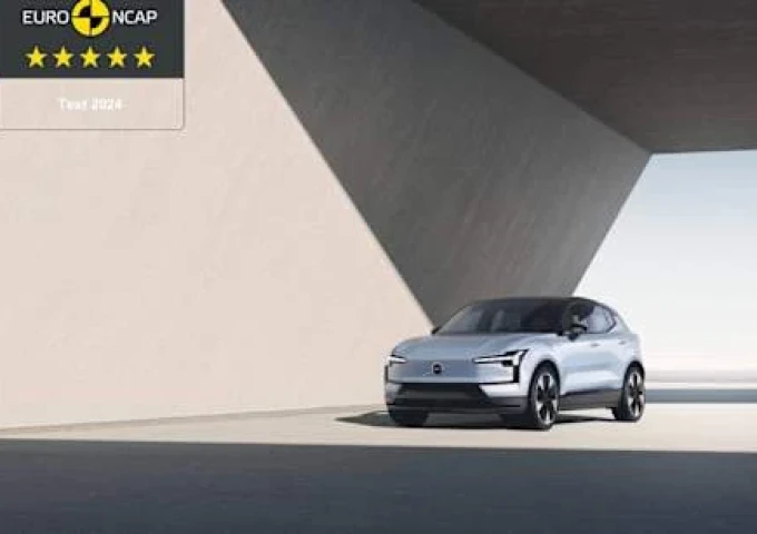 Fully electric Volvo EX30 SUV scores maximum five-star rating in latest Euro NCAP safety tests