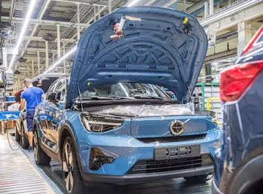 Volvo Cars today started production of the C40 Recharge