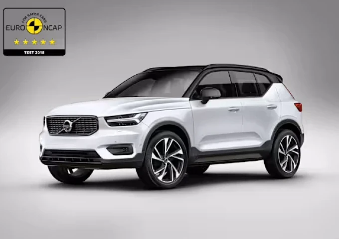 Volvo Cars’ XC40 adds another accolade as it receives five stars and top ratings in its 2018 Euro NCAP tests