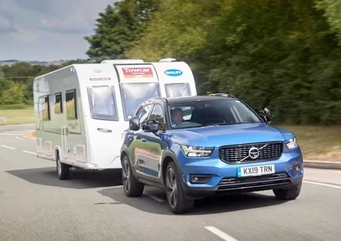 XC40 crowned Towcar of the Year as Volvo enjoys a hat-trick in Caravan and Motorhome Club awards