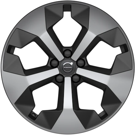 19″ 5-Y spoke matt graphite diamond cut