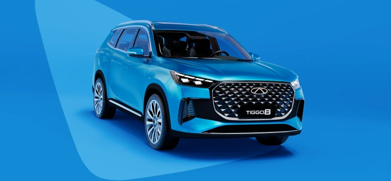 TIGGO 8 Aspire CSH (PHEV) £349 deposit £349 per month, 0% APR Representative