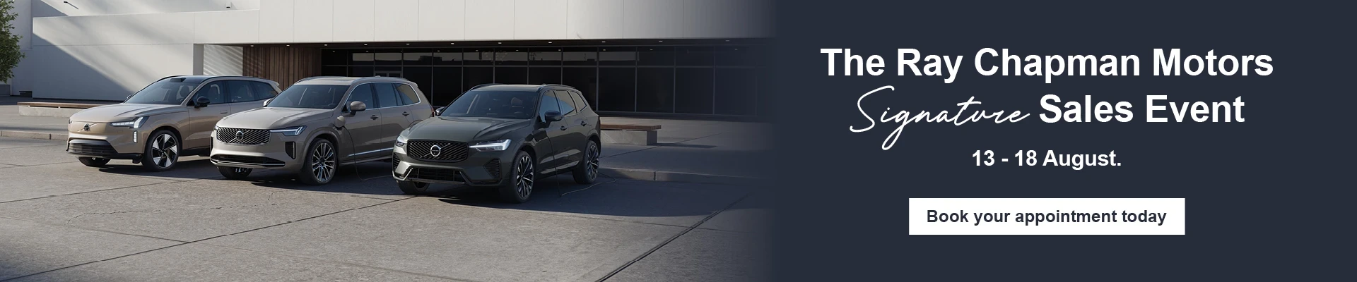 Ray Chapman Motors Signature sales event