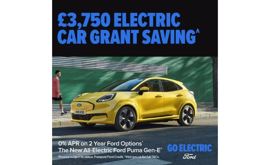 The All-New Ford Puma Gen-E: Affordable Electric Driving at Sandicliffe Ford Nottingham, Leicester & Loughborough