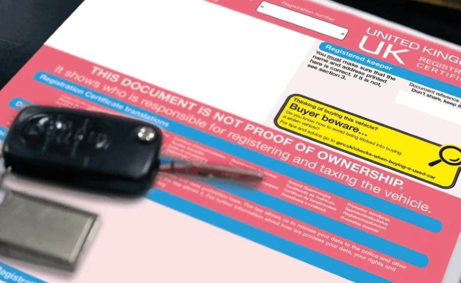 Buying a car? DVLA change of keeper explained