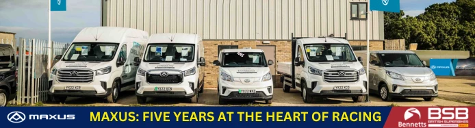 SAIC Maxus Official Supplier of the British Superbike Championship | Sandicliffe