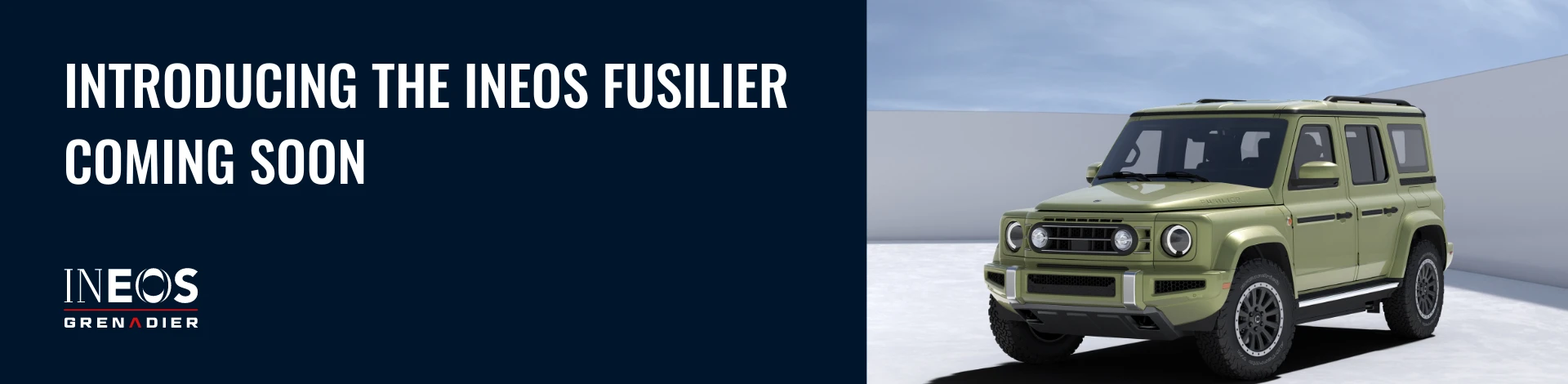 Introducing the INEOS Fusilier | Sandicliffe