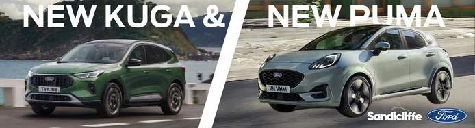 Introducing the New Ford Kuga and Ford Puma | Sandicliffe